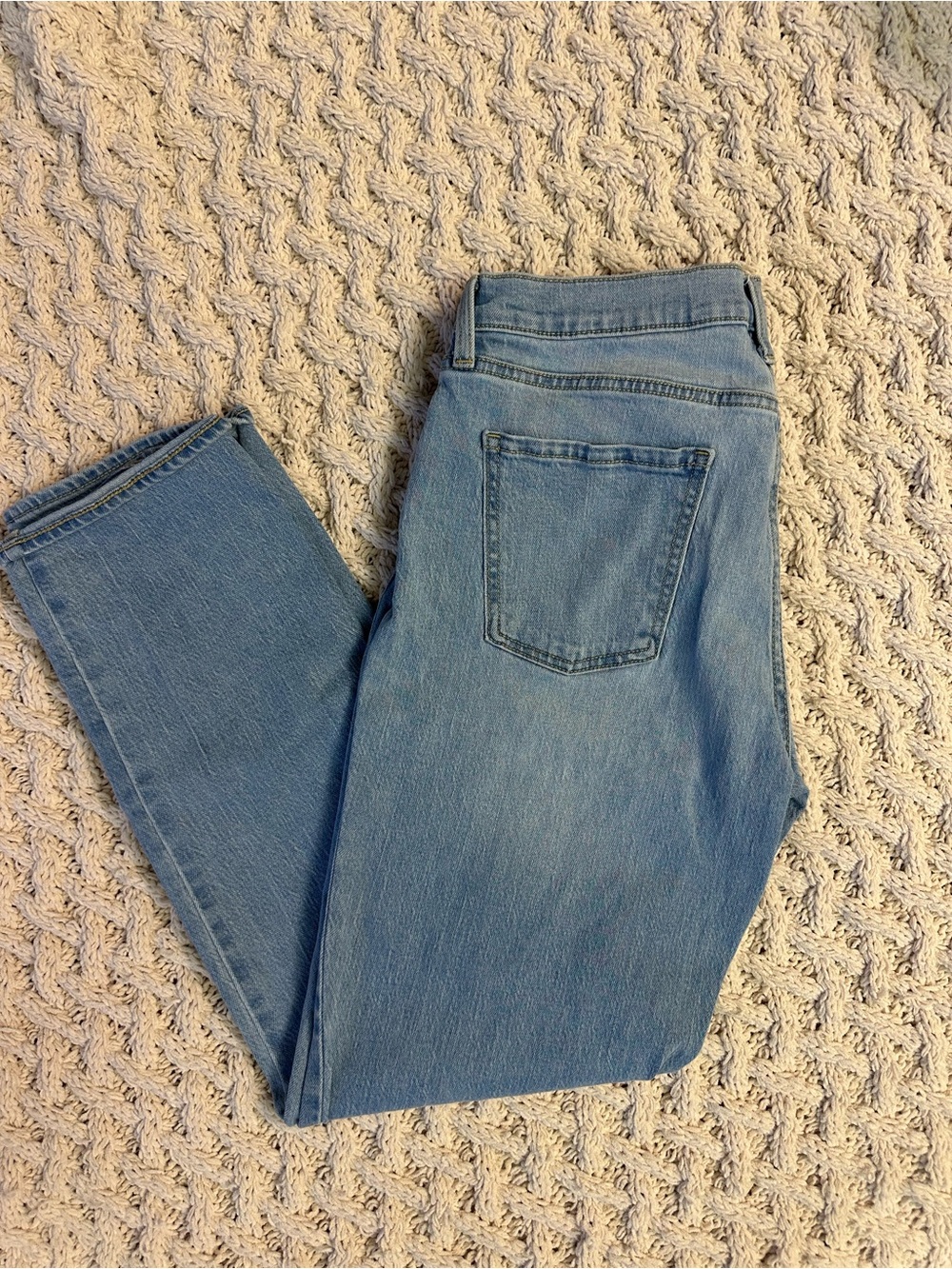 Old Navy Light Blue High-Rise Straight Women's Jeans